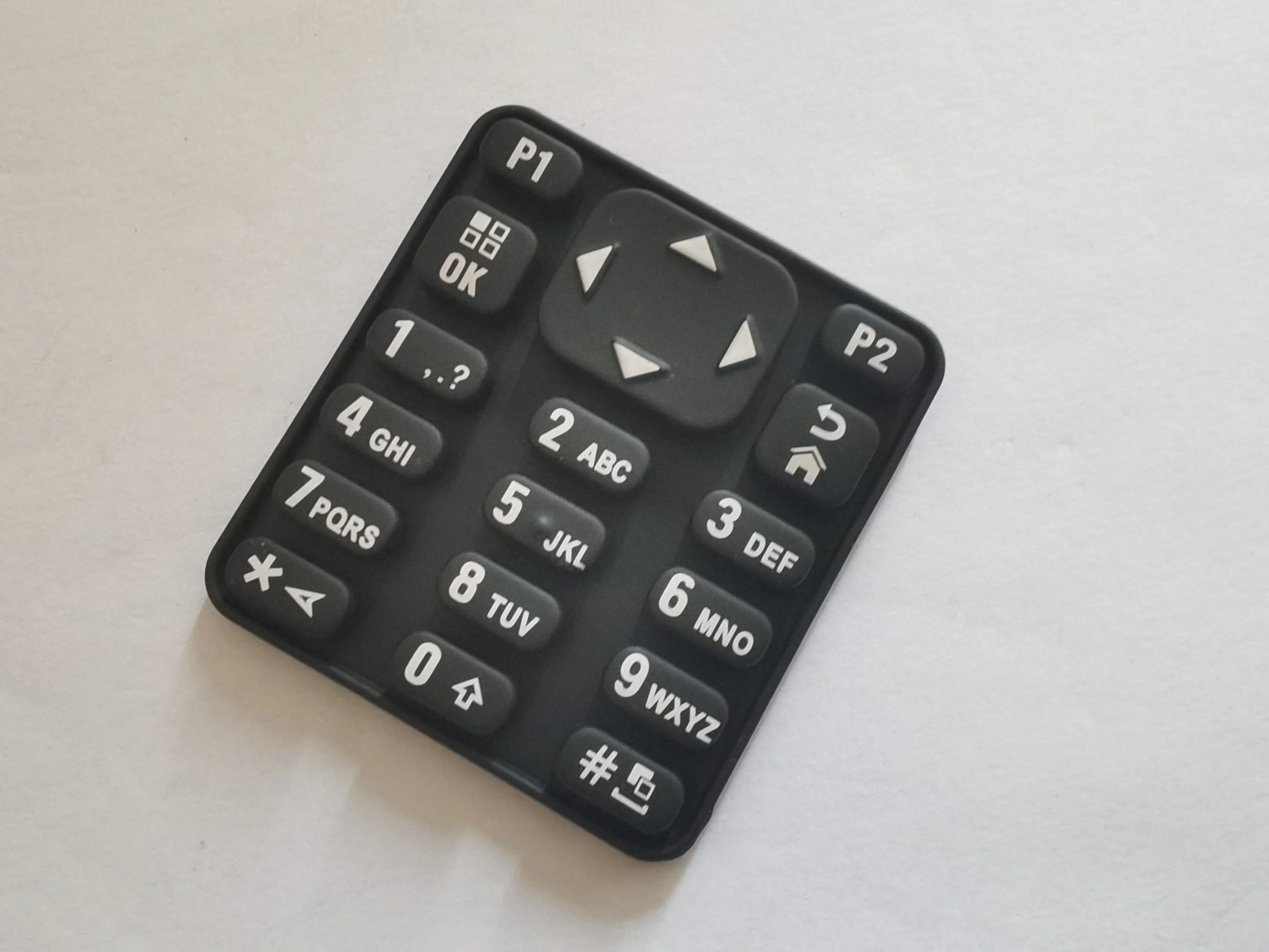 Digital Number Keypad Button Rubber Keyboard For Motorola XiR P8668 P8660 GP338D DGP8550 DP4801 Radio Walkie Talkie Accessories | Мобильные