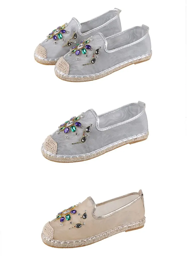 Espadrilles Merk; Дизайнерская обувь; Vrouwen Schoenen Visser Schoenen Ademend; повседневная обувь без шнуровки; удобные лоферы на плоской подошве; QW-59