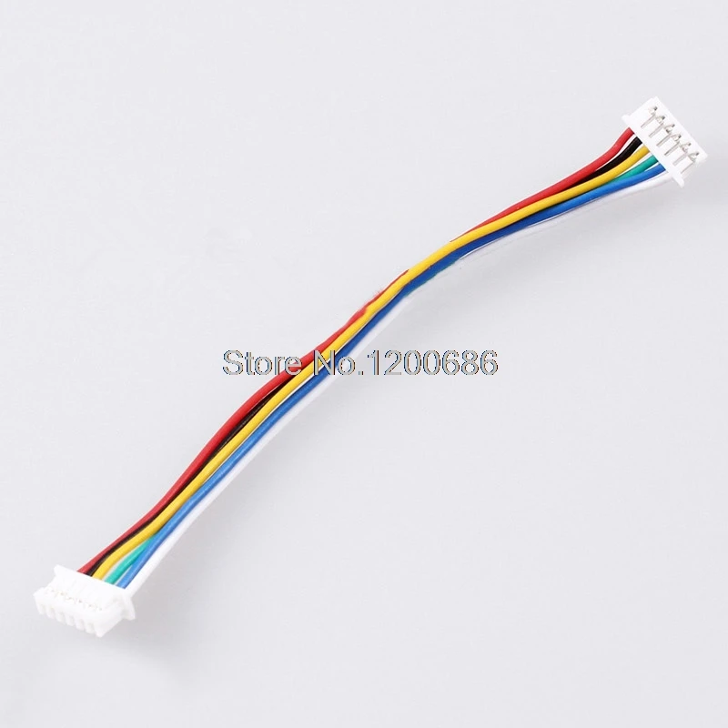 

10 Set JST 1.25mm Pitch Male Connector Wire 15CM Long 6 Pin