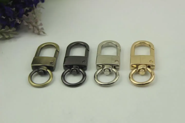 5/10pcs13x49mm металлическими застежками омаров пряжки для мешка брелок разъем ошейник Поворотный Trigger зажимы карабин DIY аксессуары
