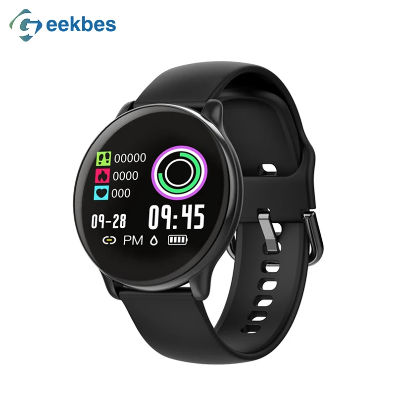 

WR27 Sport Smart Watch Fitness Tracker Heart Rate Blood Pressure Sleep Monitor Smartwatch Call Message Reminder IP68 Waterproof