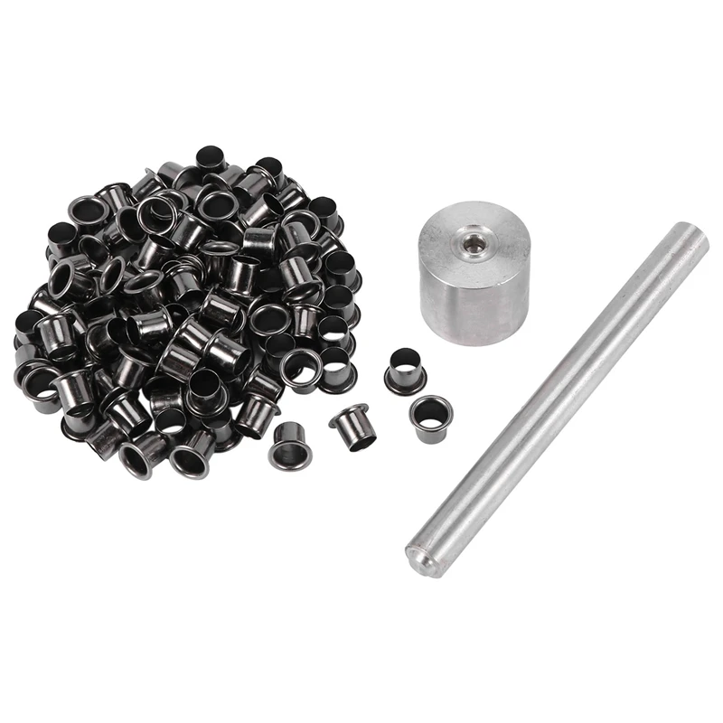 1Set Tools+100Pcs Rivets Nail Installation Tools with Silver Brass Nails | Дом и сад