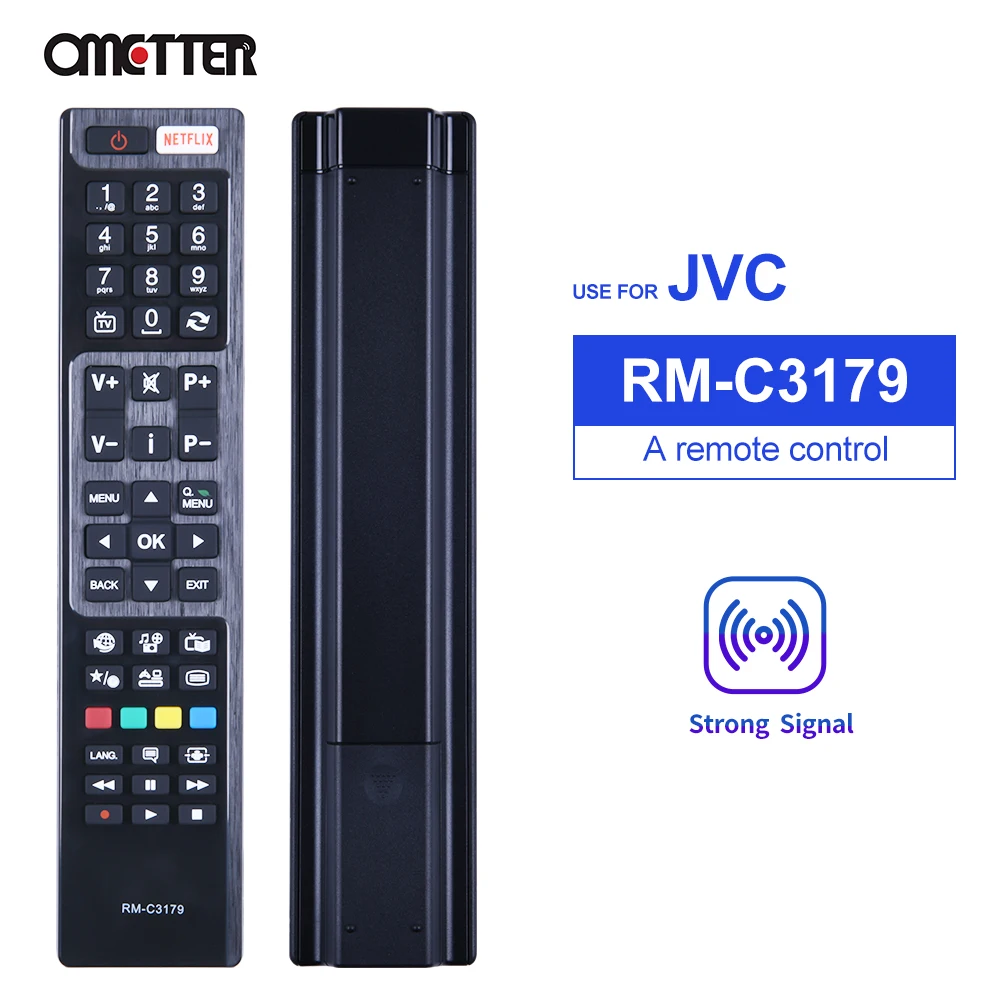 RM-C3338 Telecomando di ricambio per JVC 4K TV LT-24C680 LT-24C681 LT-24C685 LT-24C686 LT-32C690 LT-32C691 LT-32C695 LT-32C696 LT-32C7 90 litri. 32C795 LT-40C790 LT-40C890 LT-43C790 LT-43C795