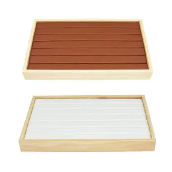 

Ring Earrings Organizer Holder Jewelry Tray Box Showcase Display Drawer