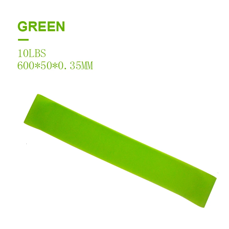 600x50x0.35mm 5 уровневые резинки для йоги, 600 мм, оборудование для фитнеса, 0,35 мм-1,1 мм, резинки для пилатеса, занятий спортом, тренировок - Цвет: 600x50x0.35mm