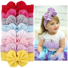 Стиль, хлопковая ткань, детская лента с бантом, детская лента для волос, аксессуары для волос, головной убор, Европа и Америка, лидер продаж, AliExpress