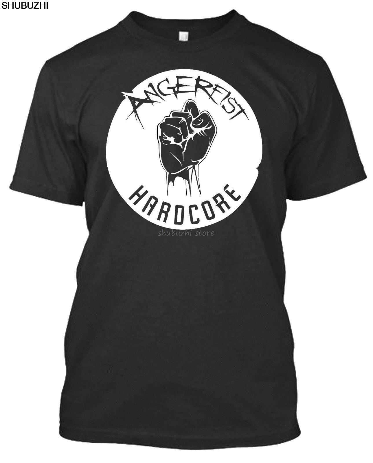 ANGERFIST HARDCORE HOLLAND DUTCH GABBER TECHNO GABBA MUSIC PIONEERS PAUL ELSTAK Fashion shubuzhi Top Tee Men sbz1179|Футболки| |