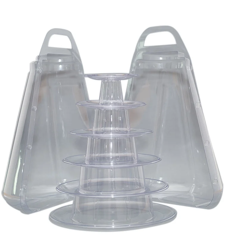 4/6 Layer Macarons Display Tower Cupcake Tower Rack Holder Cake Stand Birthday Party Wedding Decoration Tools
