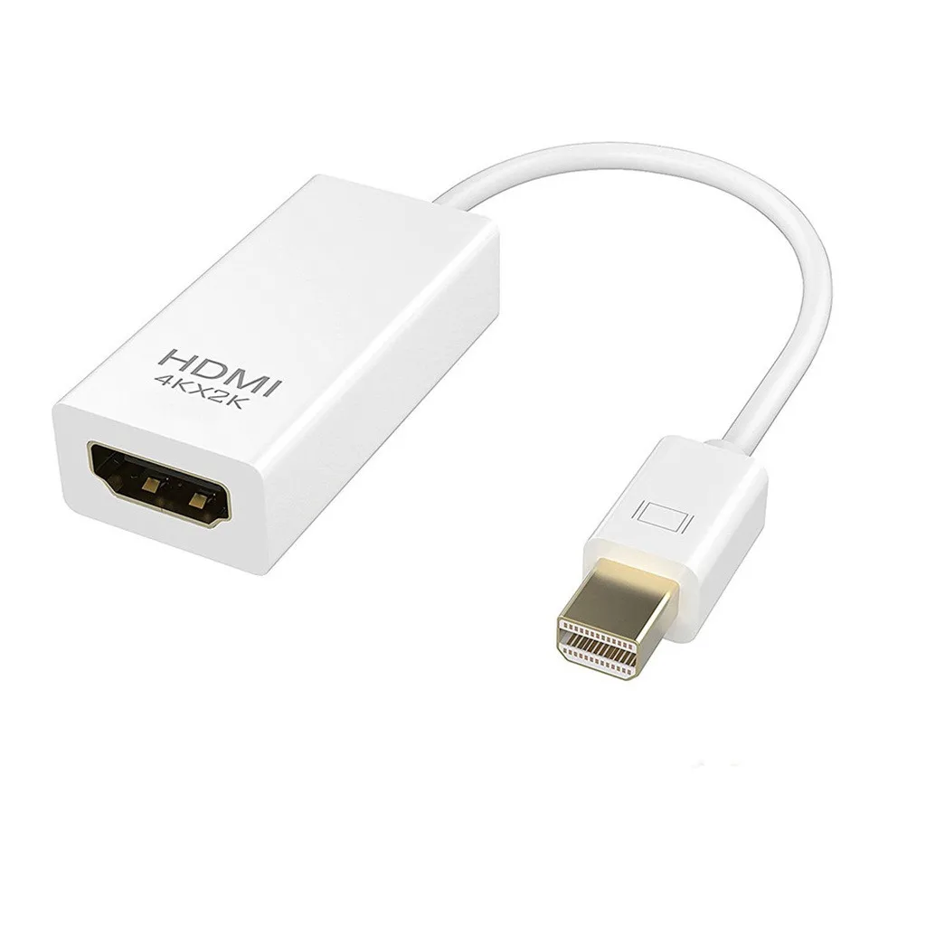 Ouhaobin Mini DisplayPort Display Port DP to HDMI Adapter Cable Smart Conversion Chip Support 4K Converter Adapter