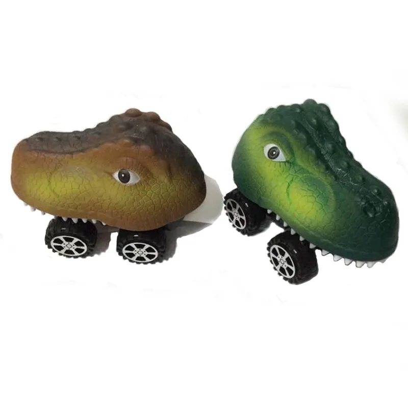 

Inertia Dinosaur Toy Car Dinosaur Head Model Race Car Vehicle CHILDREN'S Toy Gift