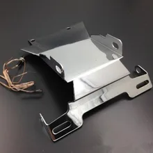 Мотоцикл черный ХВОСТ Tidy Fender Eliminator номерной знак держатель для Yamaha FZ6 Fazer 2006-2008
