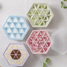 PP Ices Кубики Лоток Ices желе производитель плесень лотки с крышкой для кухни дома TB