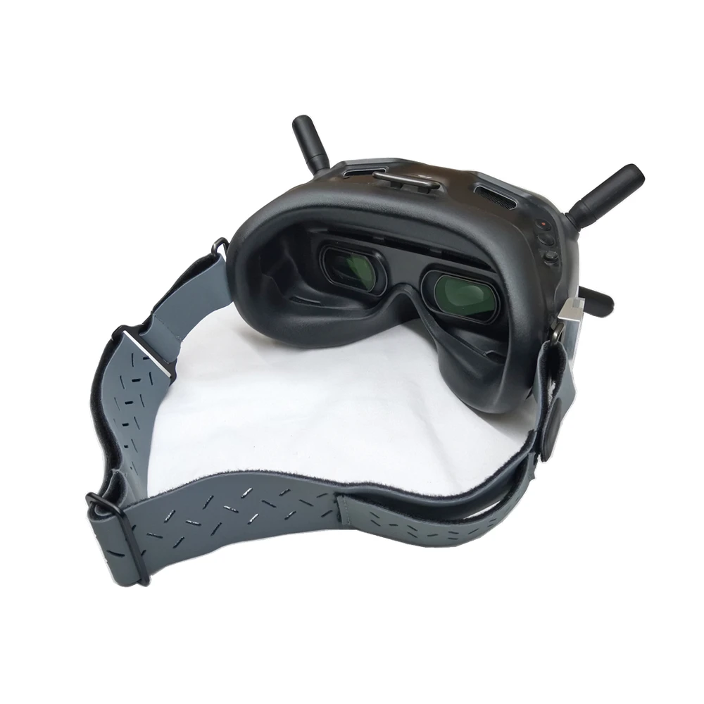 skyzone FatsharK DJI 38mm Replacement Skin-friendly Elastic Fabric Universal Two-In-One Removable Head Strap FPV Goggles