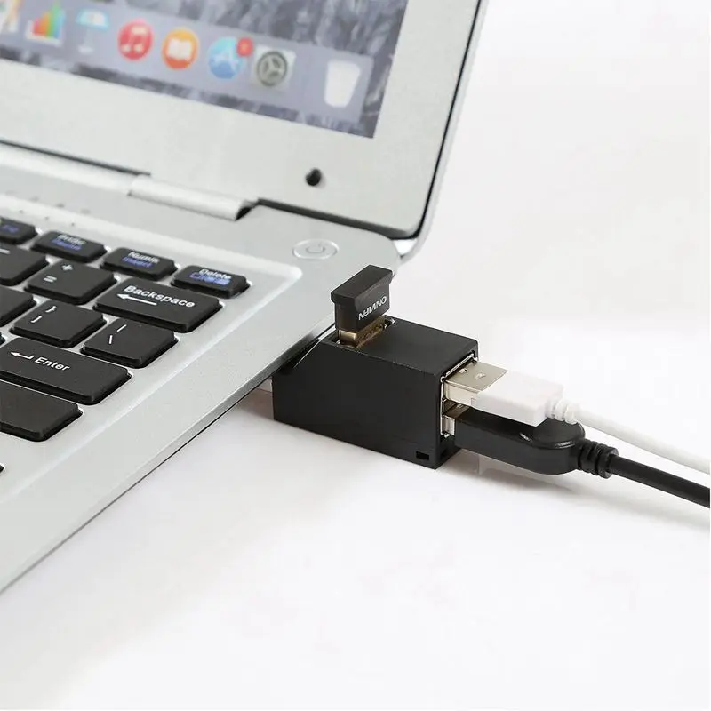 Высокая Скорость 3 Порты и разъёмы USB 2 0 Multi HUB разветвитель расширения настольных