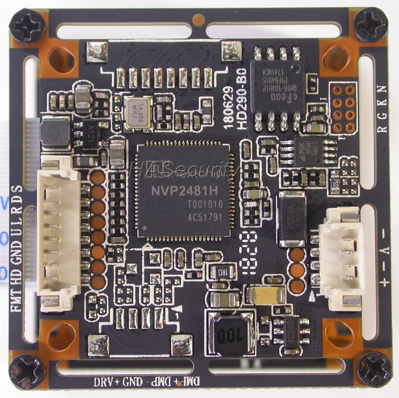 AHD 8.0MP@ 15FPS 3840x2160 1/1. " OmniVision OS08A10 CMOS датчик изображения+ NVP2481 камера с модулем печатной платы(дополнительные части
