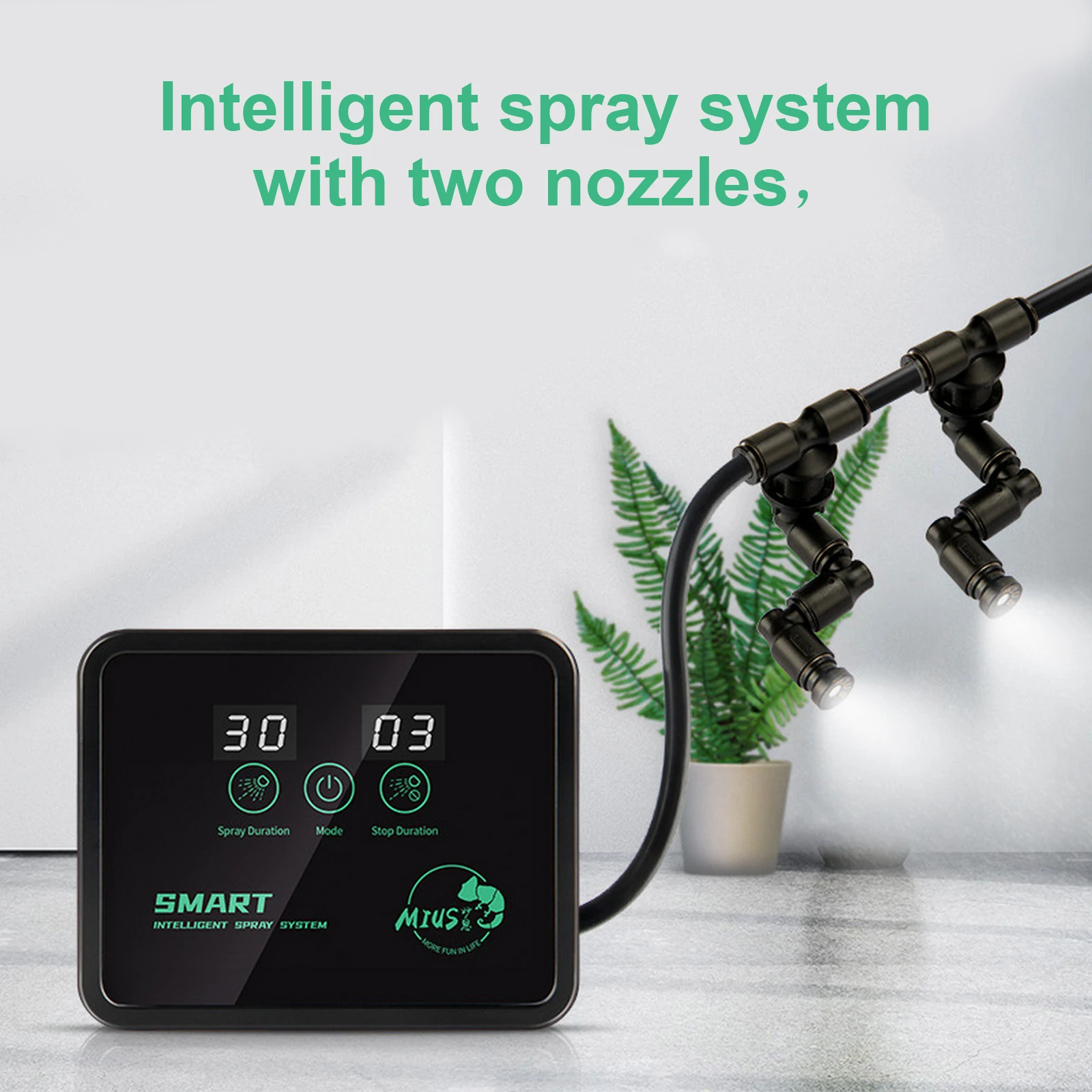Intelligent Automatic Watering System Reptile Rainforest Terrariums