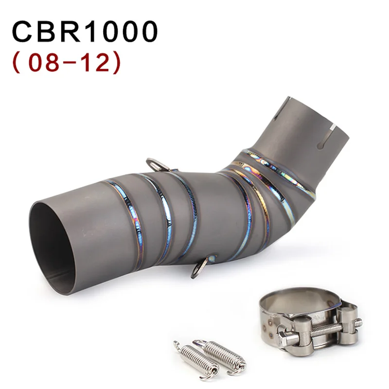 Для CBR1000 скольжения на мотоцикл выхлопной глушитель средняя Соединительная труба для Honda CBR1000RR CBR 2008 2009 2010 2011 2013