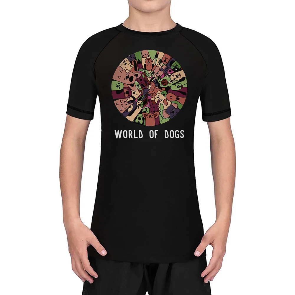 

Youth world of dogs Workout Short Sleeve Training T-Shirt
