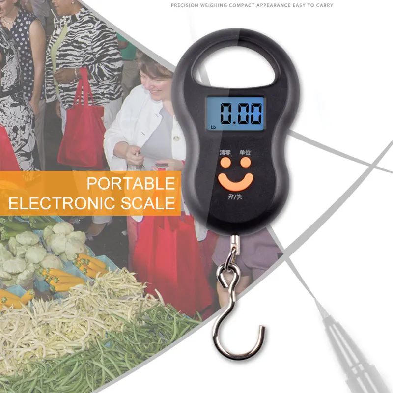 

Hand-Held Portable Luggage Scale for Travel Suitcase for Gram Accessories Hanging Scale Kitchen Weight Scale Home