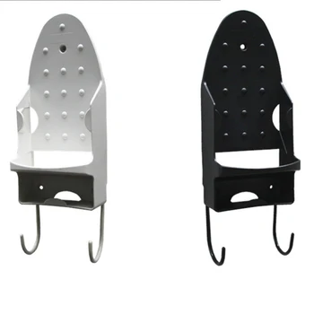 

Multifunction Dryer Stand Flat Iron Wall Plate Holder Hanger Electric Iron Hanger Heat Resistant Iron Shelf Home