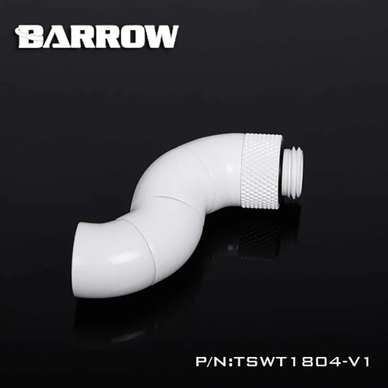 Carrinho pc com Encaixe Rotativo para Refrigeração de Água Conector de 180 Graus para Lâmpada Interna Dupla Dentes - Imagem 3