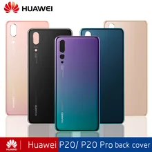 OEM для huawei P20/P20 Pro, задняя крышка корпуса, стеклянная задняя крышка для батареи, Замена для huawei p 20 pro с объективом камеры