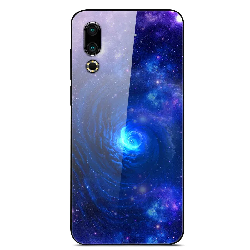 09 Чехол для Meizu 16 s, чехол из закаленного стекла «Планета космос», стеклянный чехол для Meizu 16 s, Coque Shell для Meizu 16 s 16S Fundas - Цвет: 09