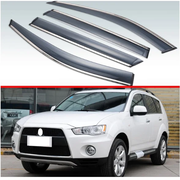 Пластиковый Наружный козырек для Mitsubishi Outlander 2009 2010 2011 2012 | Автомобили и мотоциклы