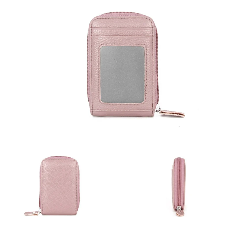 

Fashion Leather RFID Wallet Cards Holder for Credit Passport Card Bag ID Passport Card Wallet for Women Men Best Sale-WT