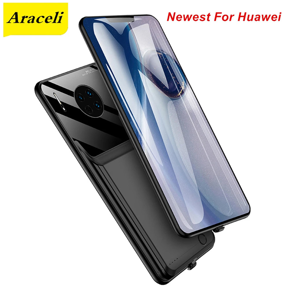 Araceli 10000 мАч для Huawei Mate 10 Pro 20 30 Чехол аккумулятора рамка резервного зарядного