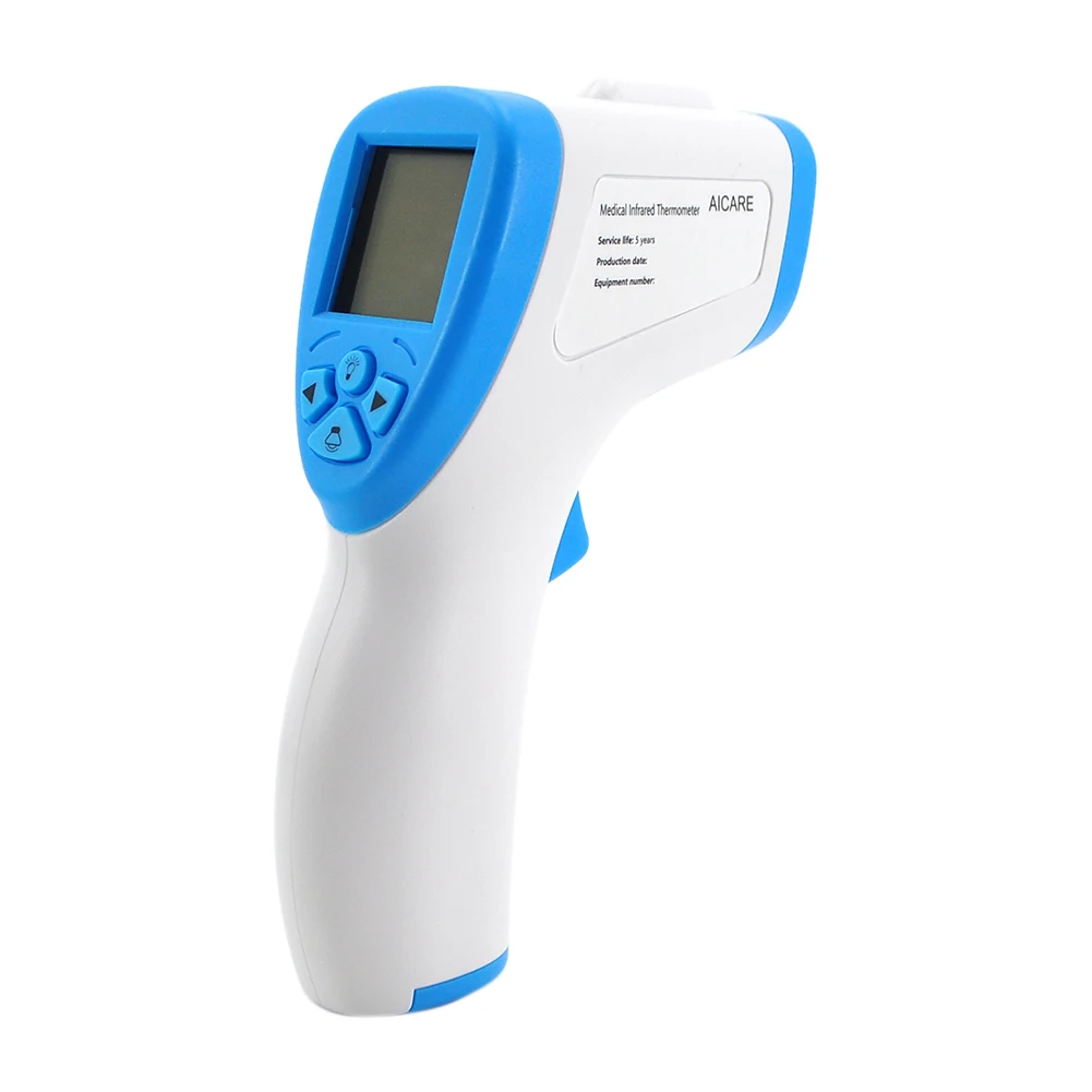 

Portable Ear Backlight Non Contact Infrared Forehead Thermometer LCD Digital