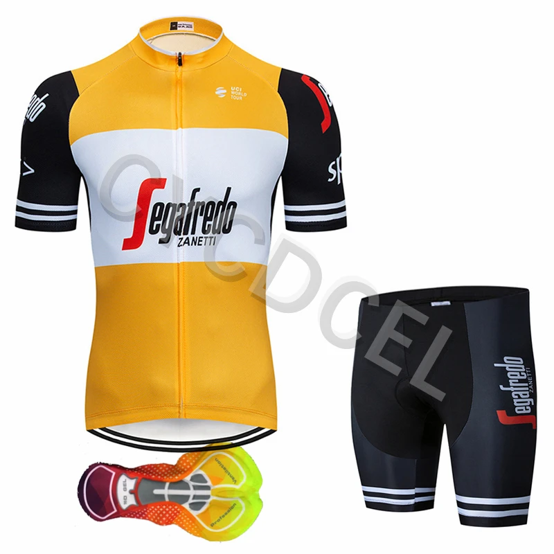 Треккинг, профессиональная Джерси для езды на велосипеде, набор, дышащиц, Для Мужчин's Рубашка с короткими рукавами цикл Костюмы Спортивная Открытый Mtb Ropa Ciclismo велосипед MTB рубашки для мальчиков - Цвет: NO.6