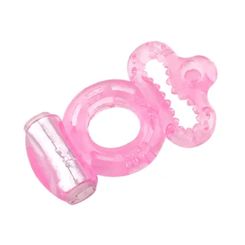 FBHSECL Vibrating Penis Rings Delay Ejaculation Double Cock Ring Sex Toys for Men Couple Adult Clitoris Stimulate Sex Shop 3