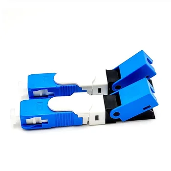 

FTTH ESC250D Single-Mode Fiber Optic SC/UPC Quick Fast Field Assembly Connector