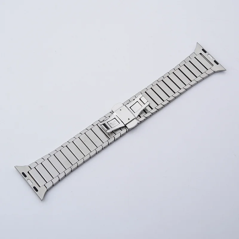 Соединяющий ремешок браслета из нержавеющей стали для часов apple watch 4 band 44 мм 40 мм iwatch 4 3 2 band 42 мм 38 мм 36L металлические аксессуары для наручных часов - Цвет ремешка: C silver