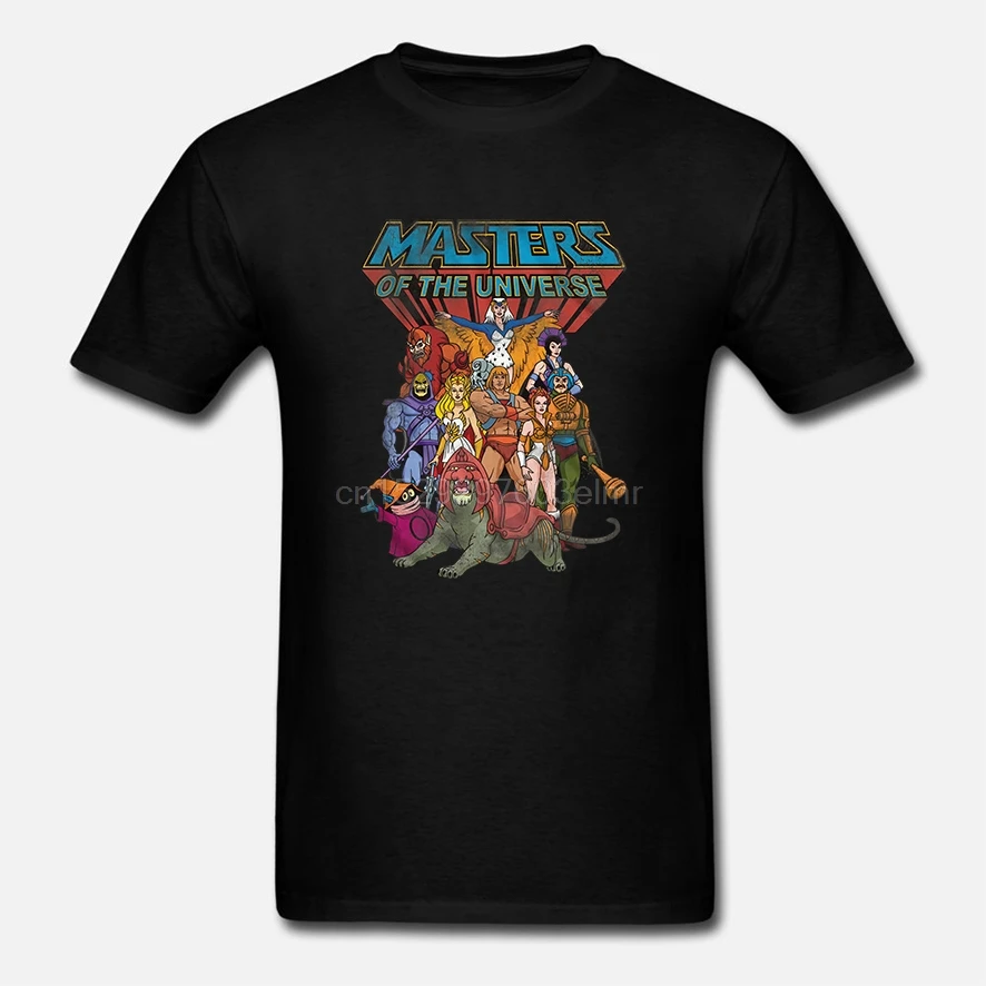 Masters of the Universe He-Man Squad Goals Men T Shirt Skeletor She-Ra Beast | Мужская одежда