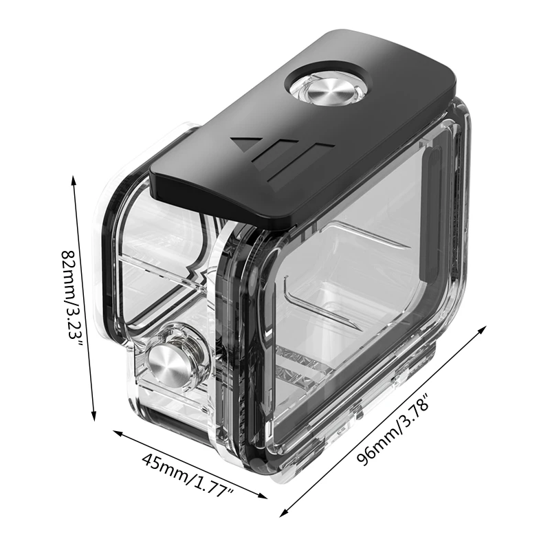 

45 meters Underwater Diving Protection Waterproof Case for gopro- Hero 9 Camera 54DB