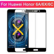 Защитное стекло для Huawei Honor 6a a6 6x x6 6c c6 Gr5 чехол из закаленного стекла на Huavei Huwei Huawey Huawe 6 A X C 6 пленка 9H