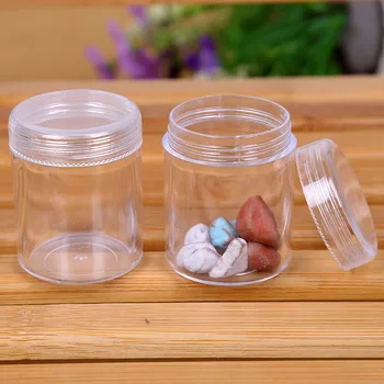 

Transparent Case Eco Friendly Sub-bottle Square Shape Jewelry Organizer Washable Home Storage Box Lightweight Space Saving Small