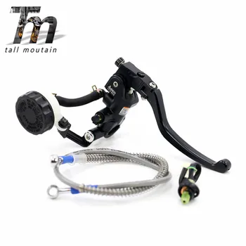 

17.5mm Radial Brake Master Cylinder Lever For YAMAHA YZF R3 R25 R125 V1 V2 V3 MT15 M-SLAZ MT25 MT03 Motorcycle Oil Cup Oil Hose