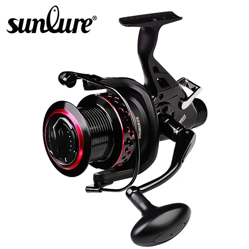 

Sunlure Fishing Reel 12kg-24kg Drag Carp Front and Rear Drag System Freshwater Spinning Reel 3000-8000 Series