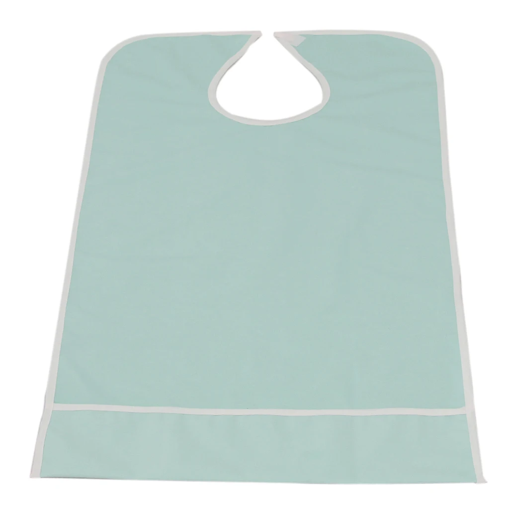 Adult Bib Clothing Protector Crumb Catcher Senior Men Women Eating Apron New