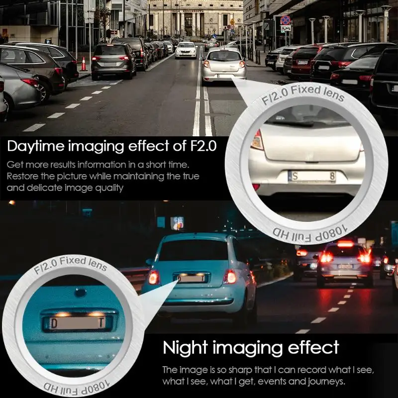 1080P Starlight ночное видение зеркало заднего вида Dashcam удобный практичный удобный дизайн и камера заднего вида