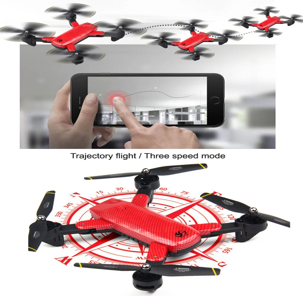 Рыболовный Дрон zohdS169 Дрон для селфи wifi FPV 720P двойная HD камера складной Радиоуправляемый игрушечный вертолет zohd Дрон посадочная площадка pgytech Горячая