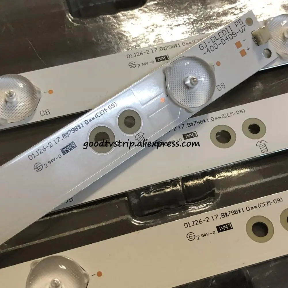 Светодиодный полосы для Sony ТВ KDL 40R380D 40R350D 40R350B 40PFL3240 GJ D светодиодный II P5 400 D409 V7