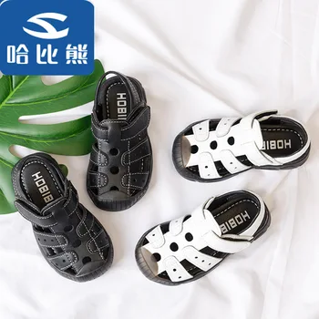 

Ha Than Xiong Tongxie 2020 Baby Soft Bottom Children Sandals Baotou Beach Shoes Mine Source