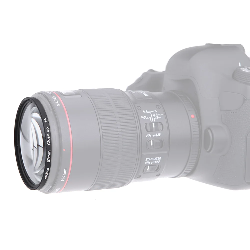 Andoer 67mm UV+ CPL+ насадочная линза+ 4+ звезда 8-точечный фильтр круговой фильтр комплект круговой поляризатор фильтр для цифровой зеркальной камеры Nikon Canon DSLR Камера