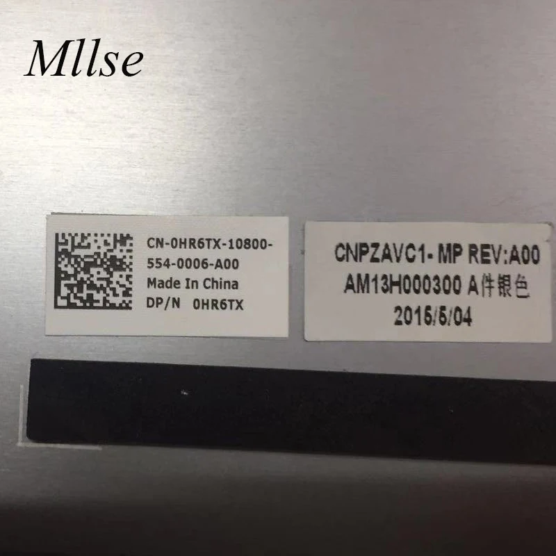 Новинка для Dell Inspiron 15 5545 5547 5548 серии 15," оригинальная Серебристая задняя крышка с ЖК-дисплеем верхний чехол HR6TX 0HR6TX