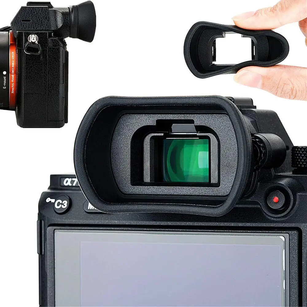 Fotocamera Eyecup Viewfinder Oculare Oculare Per Sony A7 A7 Ii A7 Iii A7R A7R Ii Iii A7R Iv A7S Ii A58 A99Ii A9Ii Sostituisce Fda-Ep18