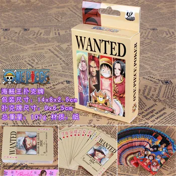 

10 boxes/lot Anime ONE PIECE Poker Cards Cosplay Wanted Luffy Zoro Board Game Cards With Box playing cards Desktop game card